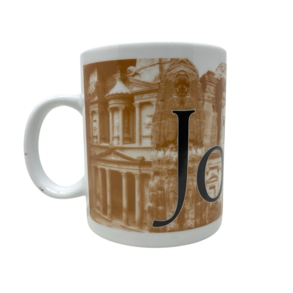 STARBUCKS Jordan City Mug Collector Series 20 oz Coffee Cup Detailed Graphic